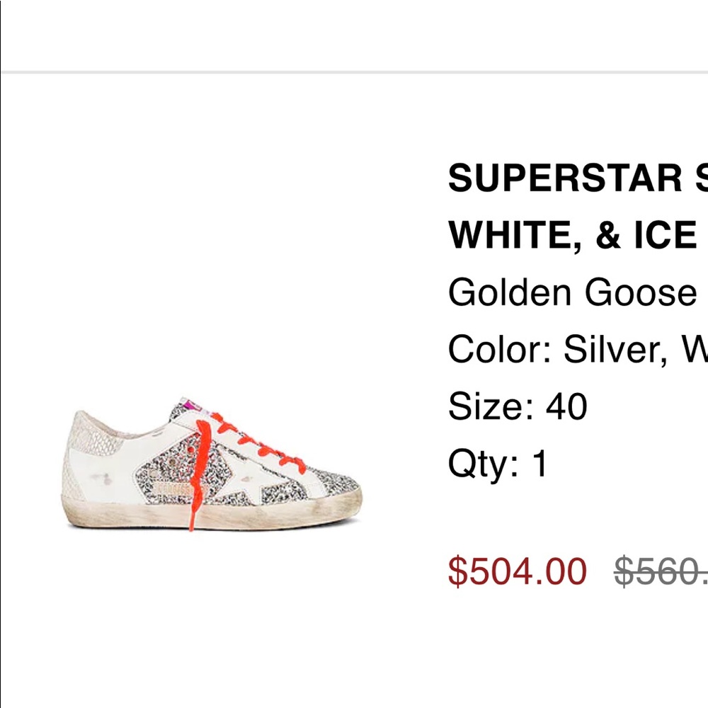Revolve has brand new Golden Goose shoes for less than most of these used pairs!